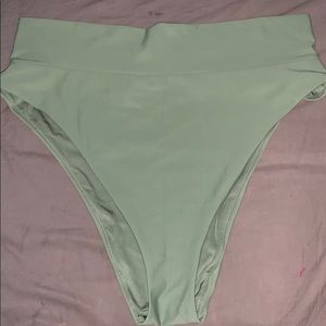 High wasted cheeky bikin bottoms